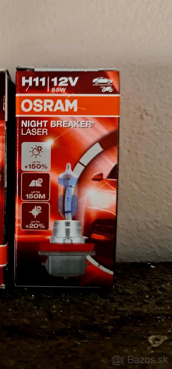 Osram ziarovky h 11 nové night breaker laser