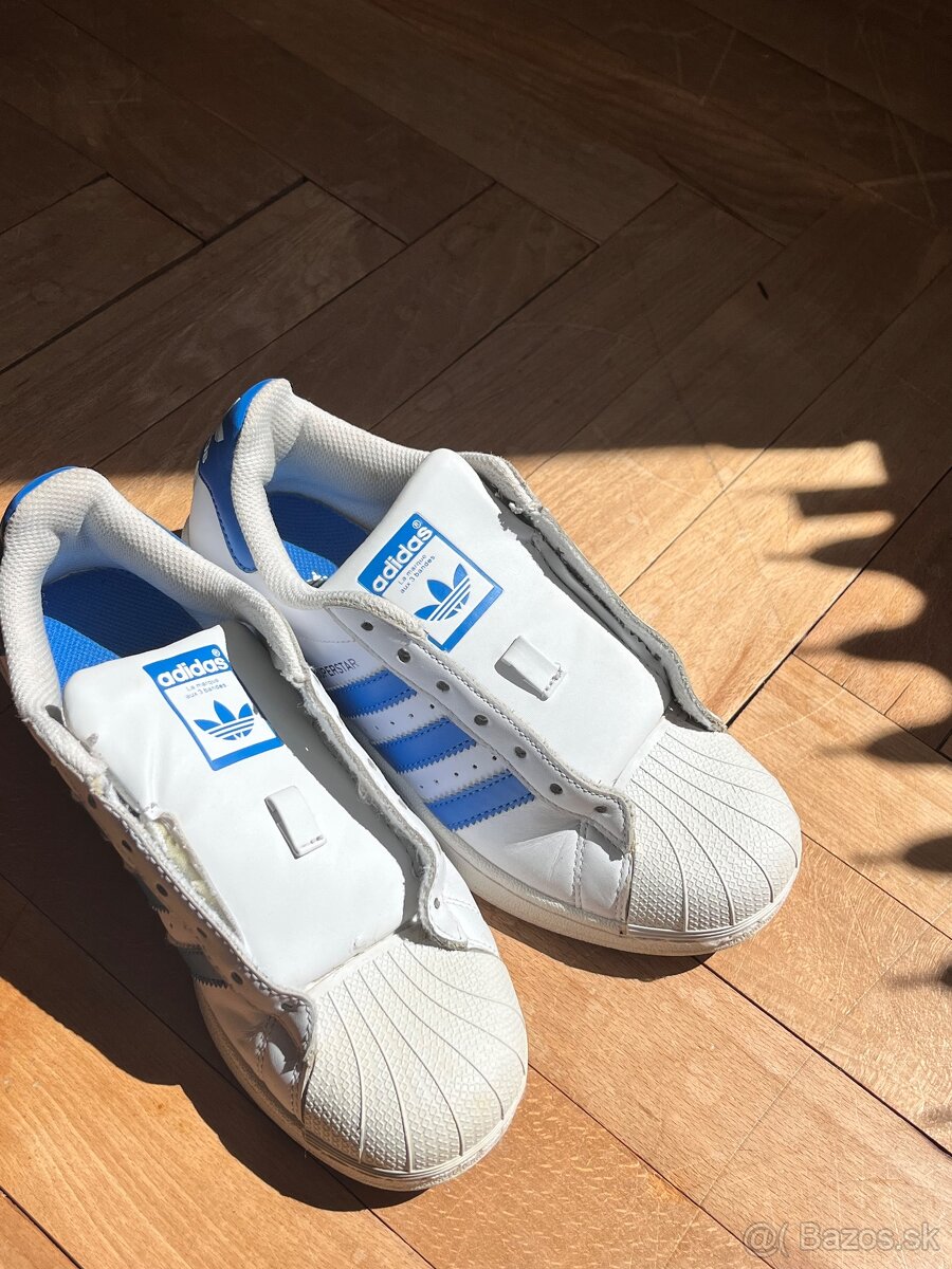 ADIDAS superstar royal blue