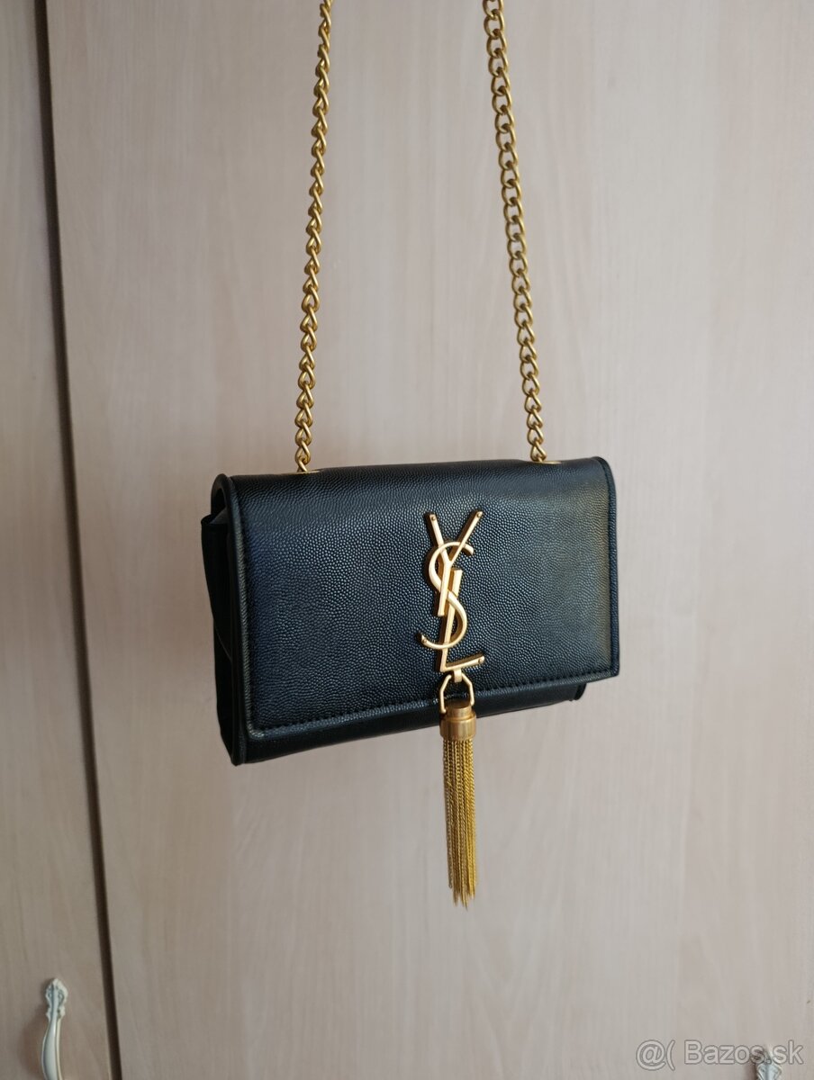 Ysl kabelka čierna