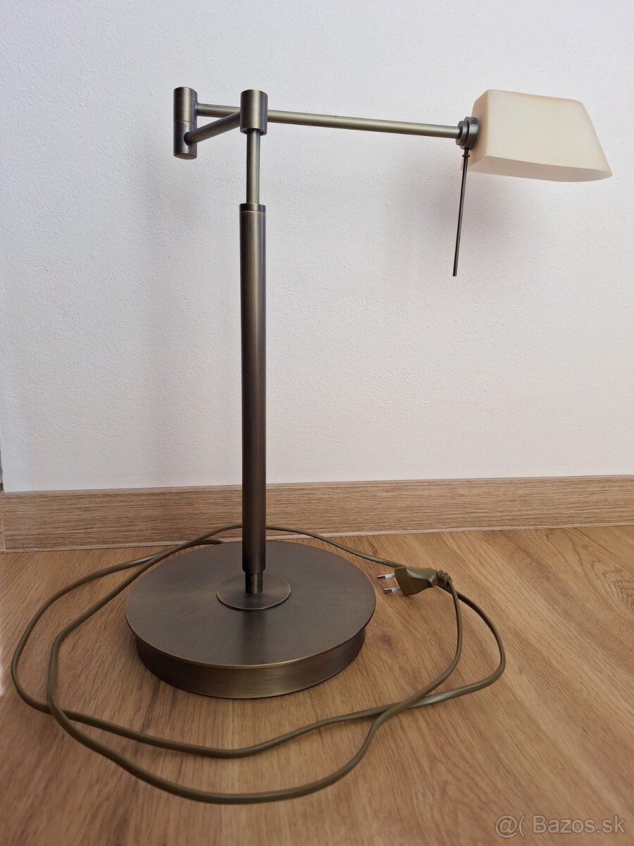 Stolná lampa, dotyková (mosadzná)