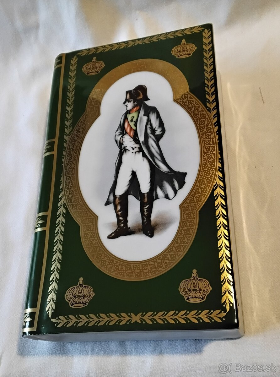 Porcelánová fľaška Napoleon