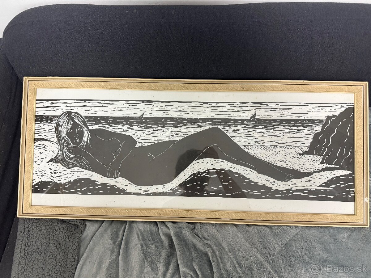 JÚLIUS KOLLER(1939-2007) - LEŽIACA
