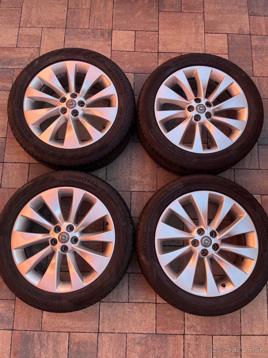 Orig.hliníkové disky Opel - R18, 5x105