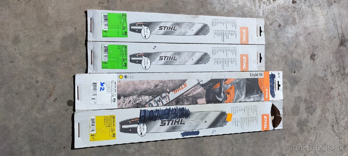 Lišta , reťaz stihl