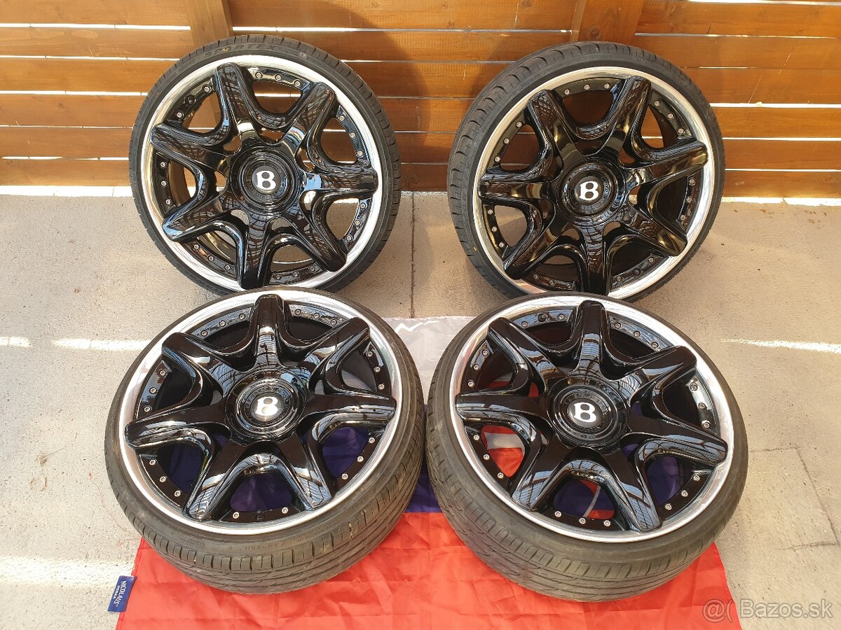 EXKLUZIVNA SADA BENTLEY 5x112 R20" + 8x letne pneu