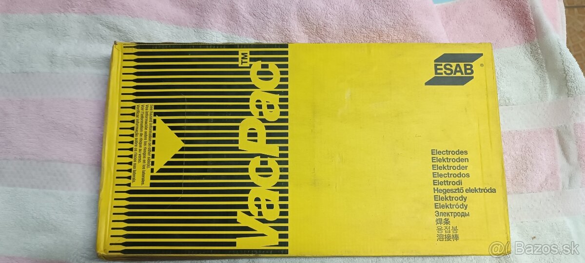 Predám elektródy ESAB VACPAC