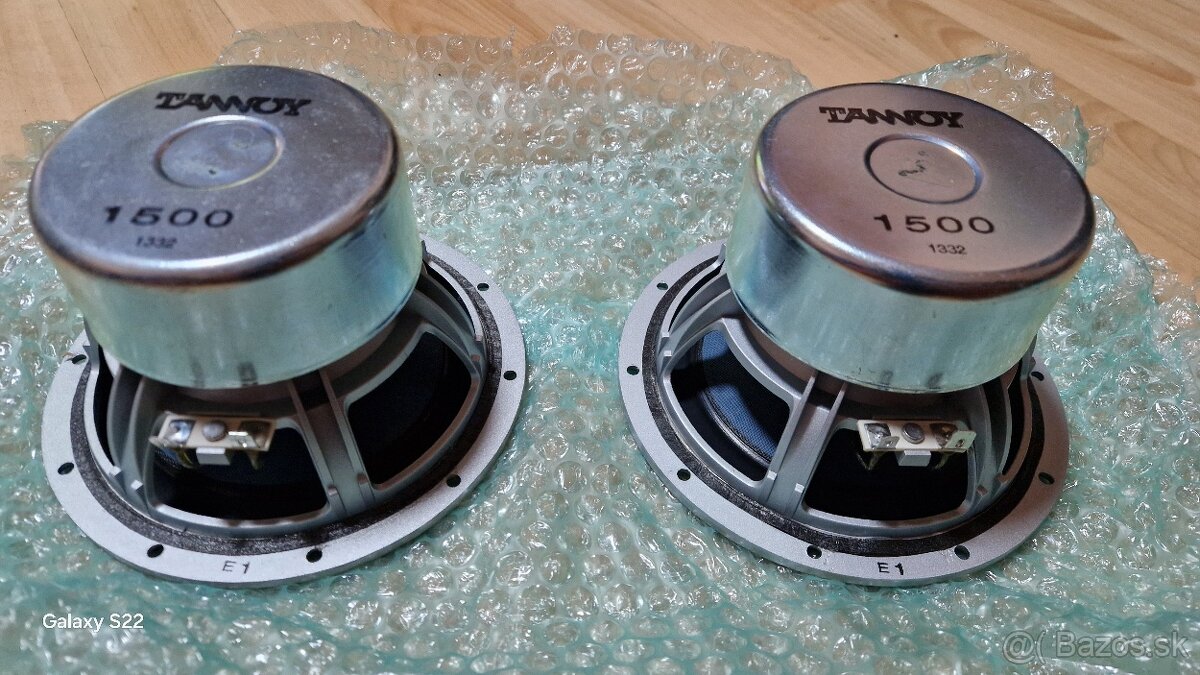 TANNOY - stredobass menice