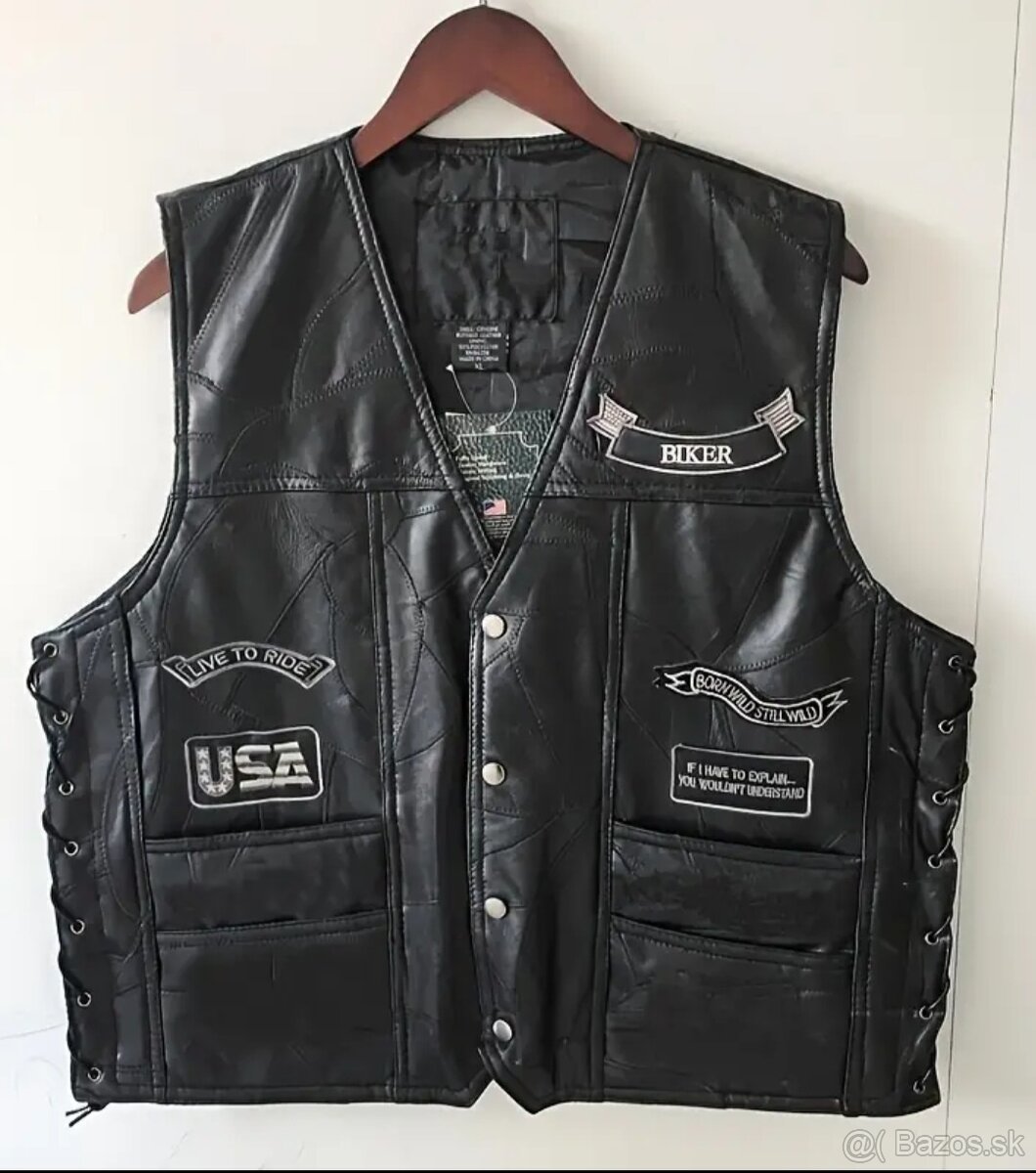 Kožená vesta