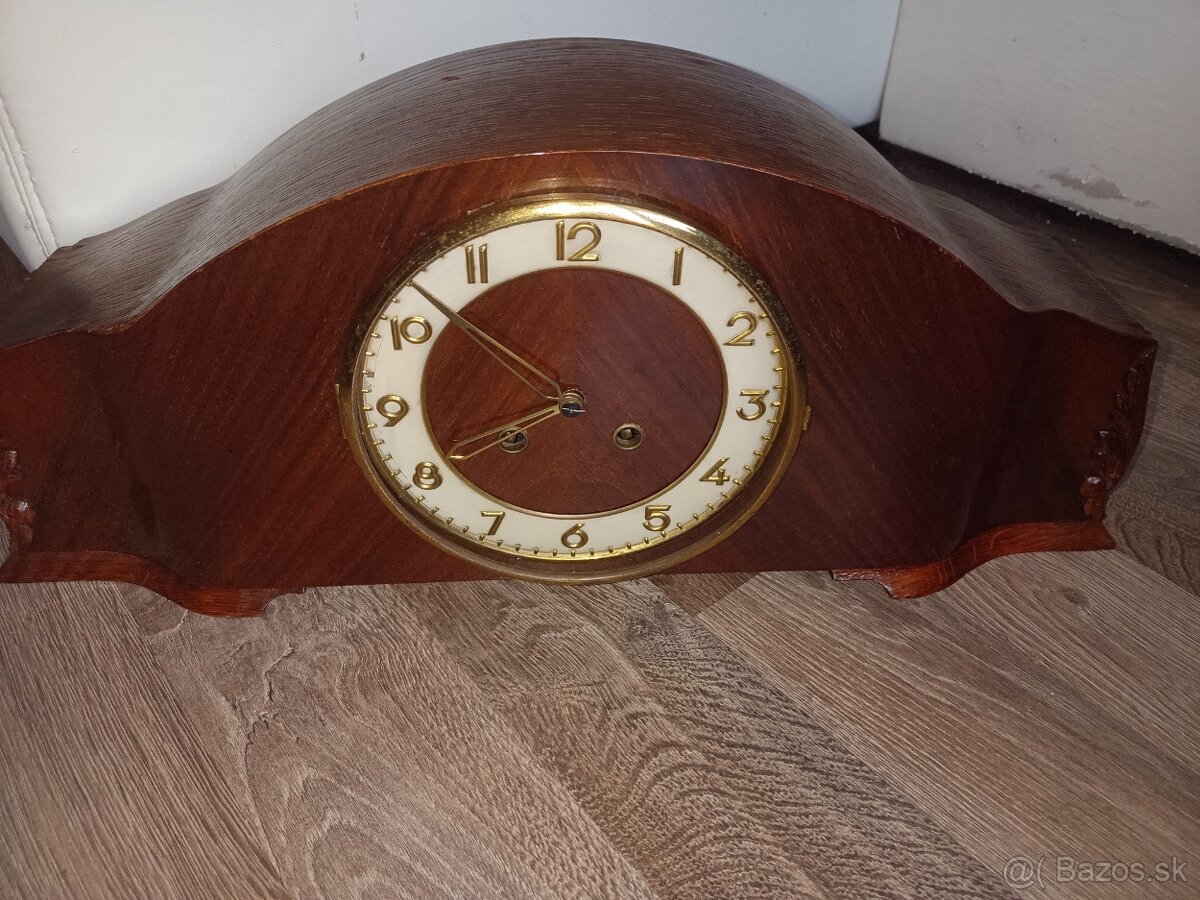 Krbové stolní hodiny starožitný Německo