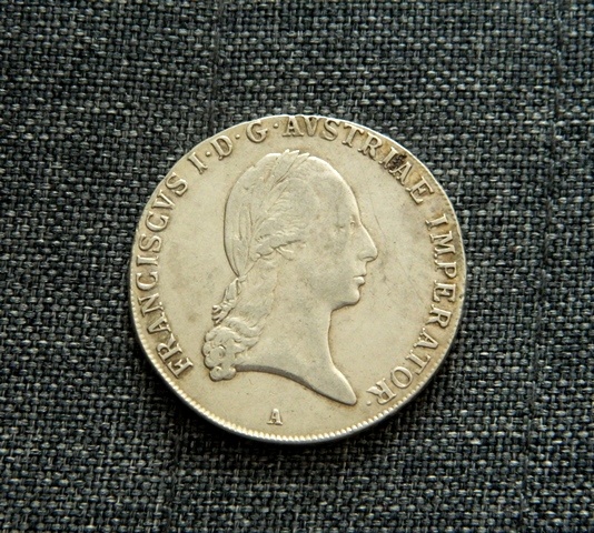 Predám 1 toliar 1819 A Franciscus I.