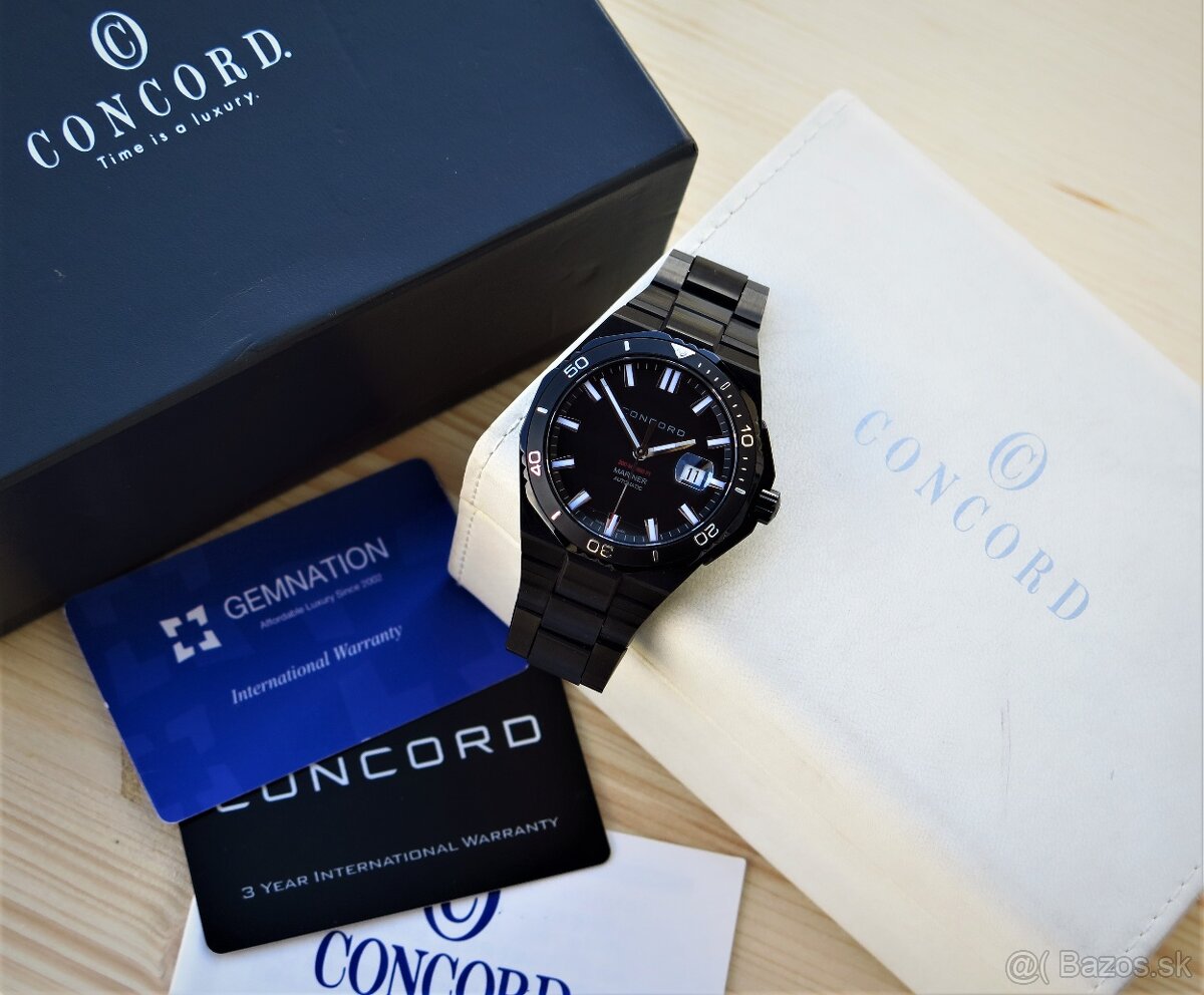 Concord, model Mariner automatic, originál hodinky