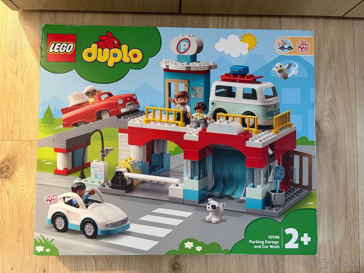 Predam Lego Duplo 10948 Garaz a umývačka aút