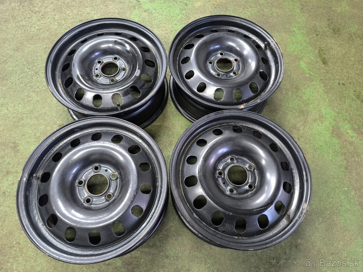 5x108 R16 Peugeot plechové disky