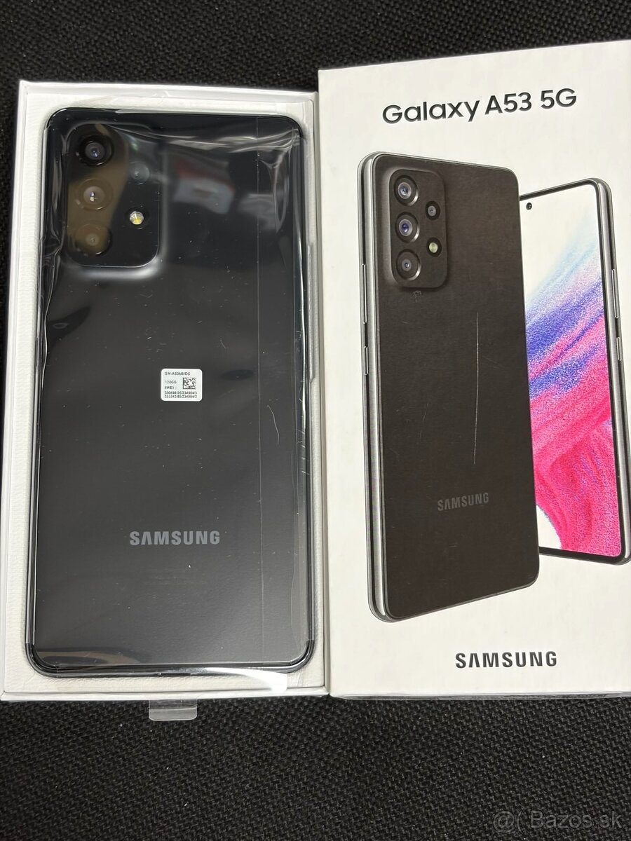 SAMSUNG Galaxy A53 5G Black 6GB/128GB