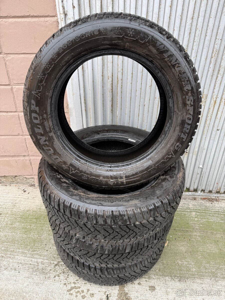 Zimne pneumatiky DUNLOP 205/60 R16
