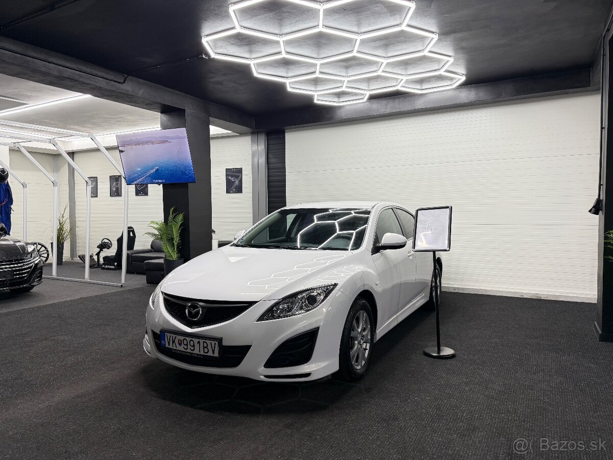 Mazda 6 2.2d 95kw 6st.manuál 11/2011 2majiteľ