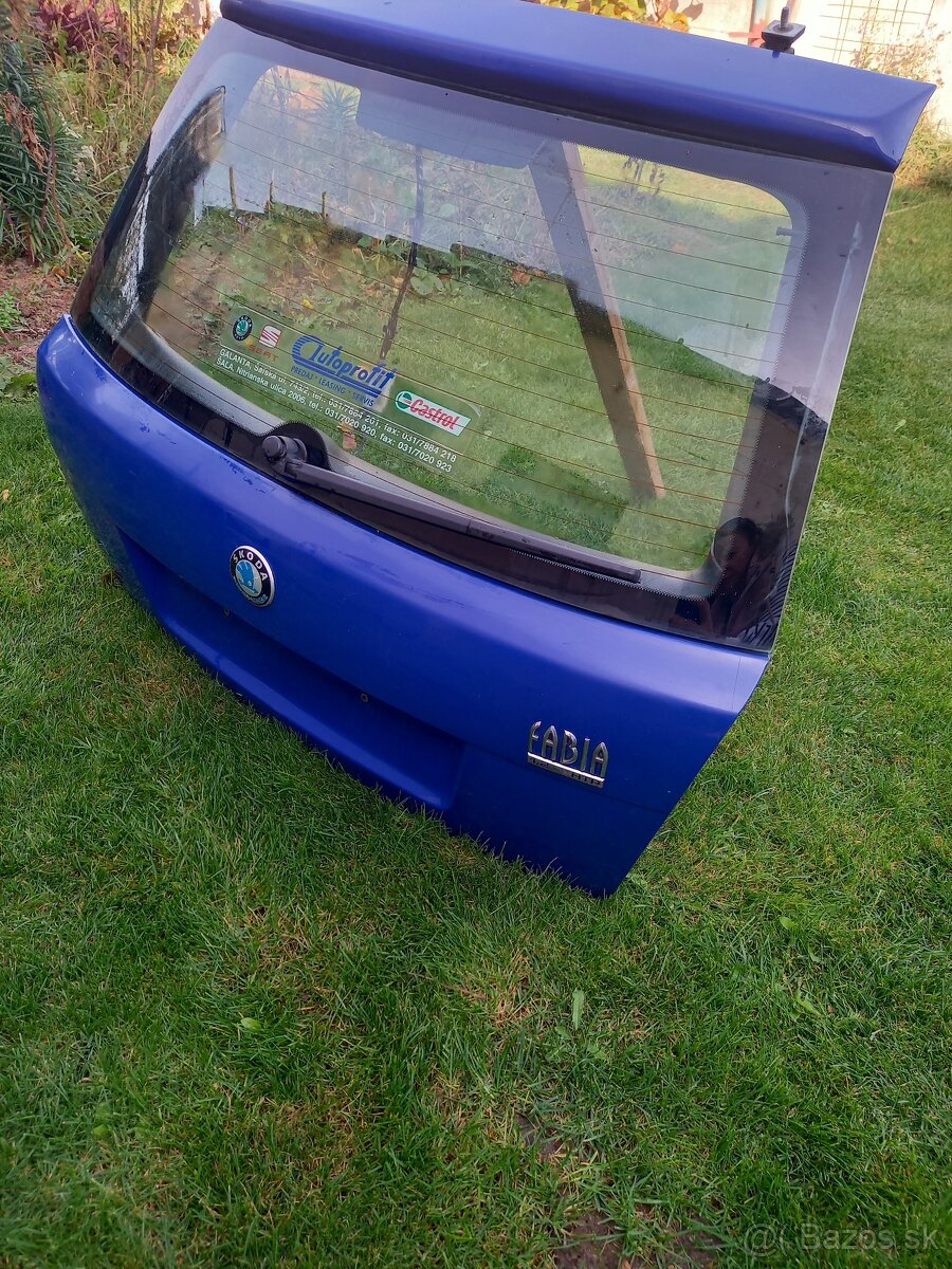 Zadne dvere Skoda Fabia 1