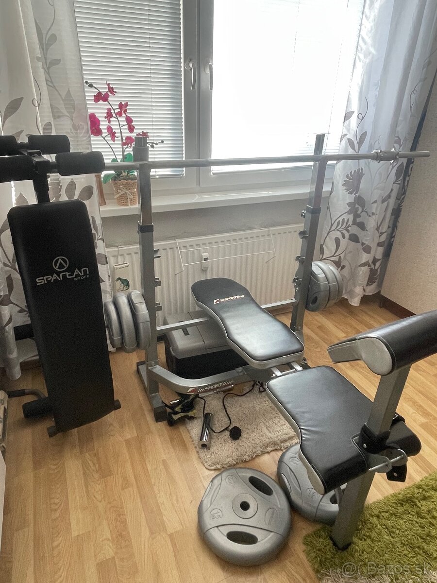 Lavička na cvičenie