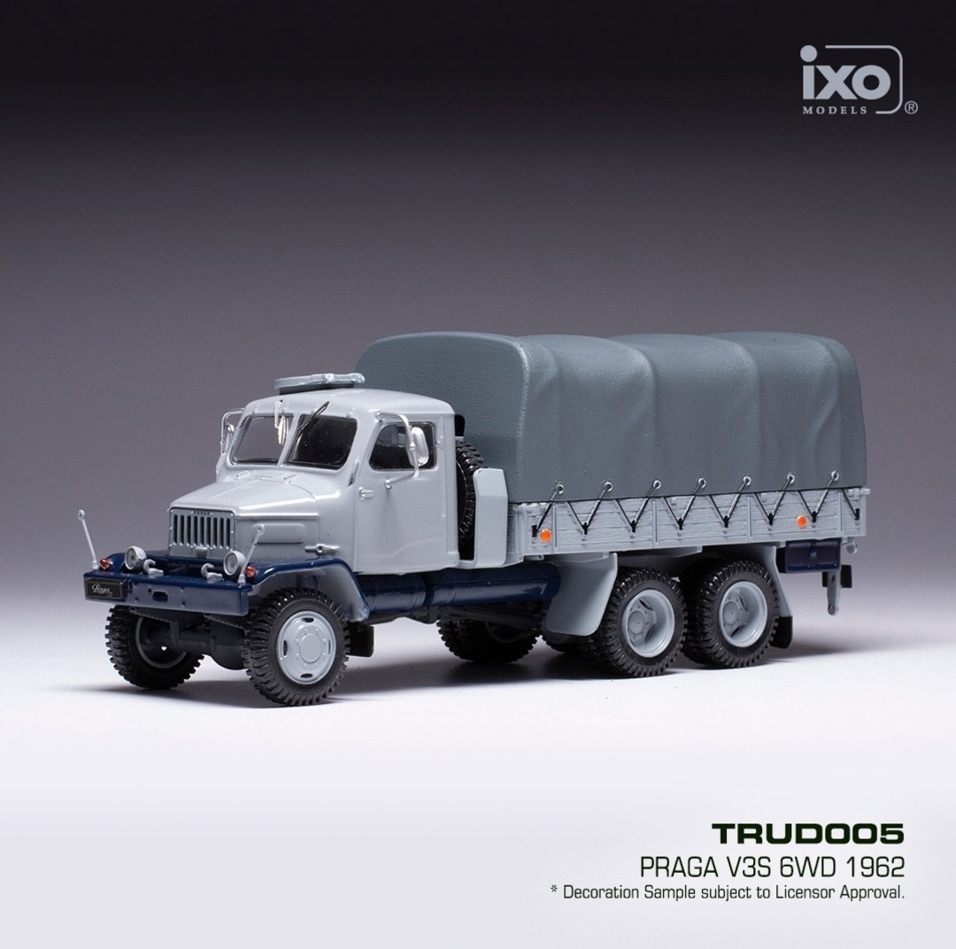 Modely vozů Praga V3S 1:43