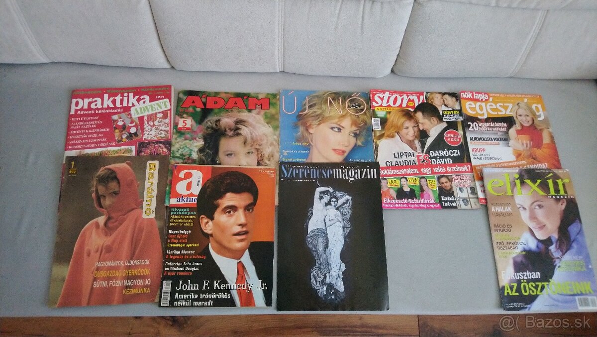 Predám časopisy v maďarskom jazyku: Ádám,...