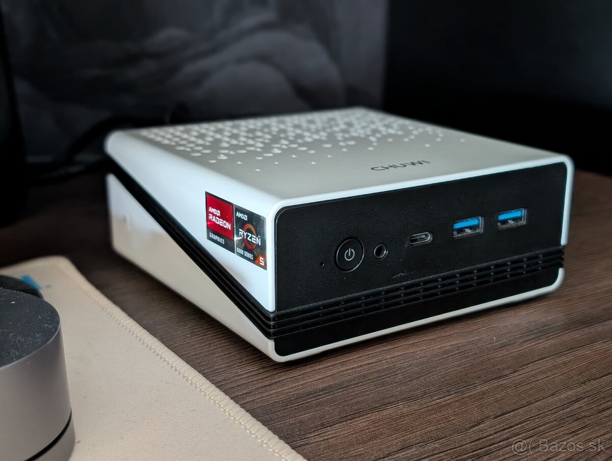 CHUWI UBox Mini PC (Ryzen 5 6600H, 16GB DDR5, 512GB NVMe)