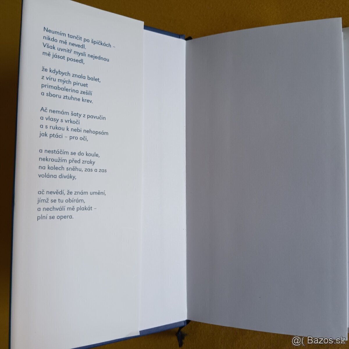 Neumím tančit po špičkách Emily Dickinson.