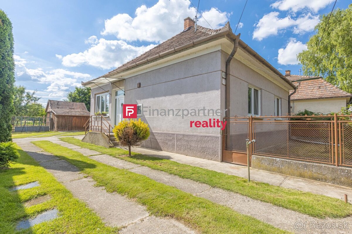 Rezervované (F030-123PEFU) Pekný zrekonštruovaný rodinný dom