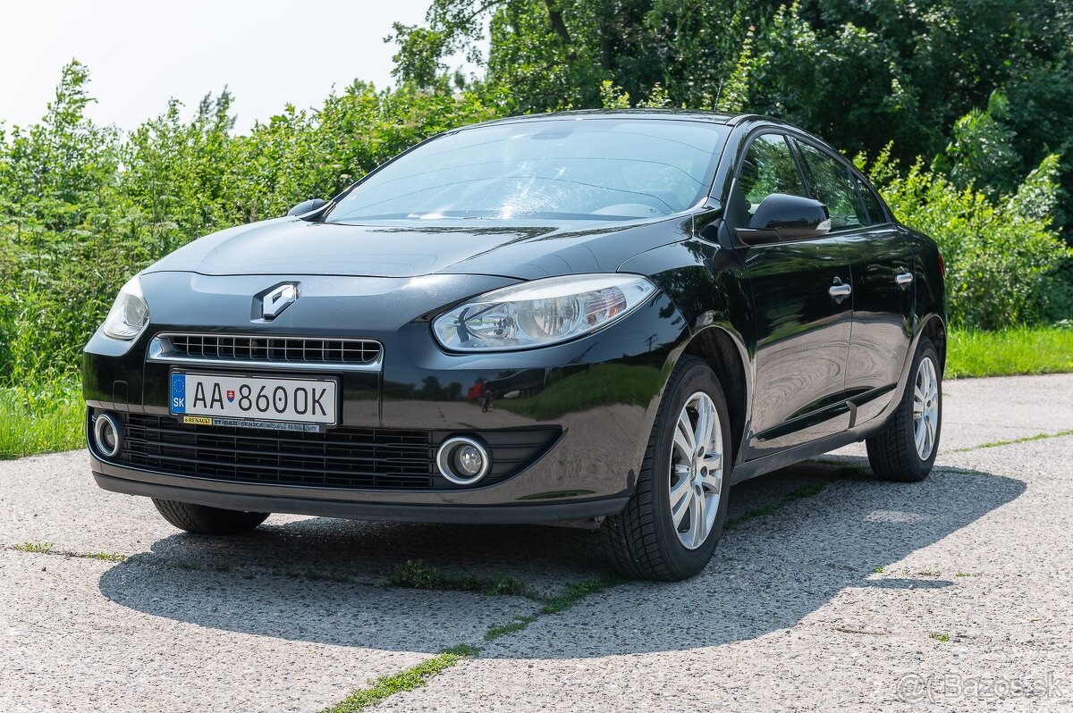 Renault Fluence 1.6 16V (81 kW), benzín – spoľahlivý sedan