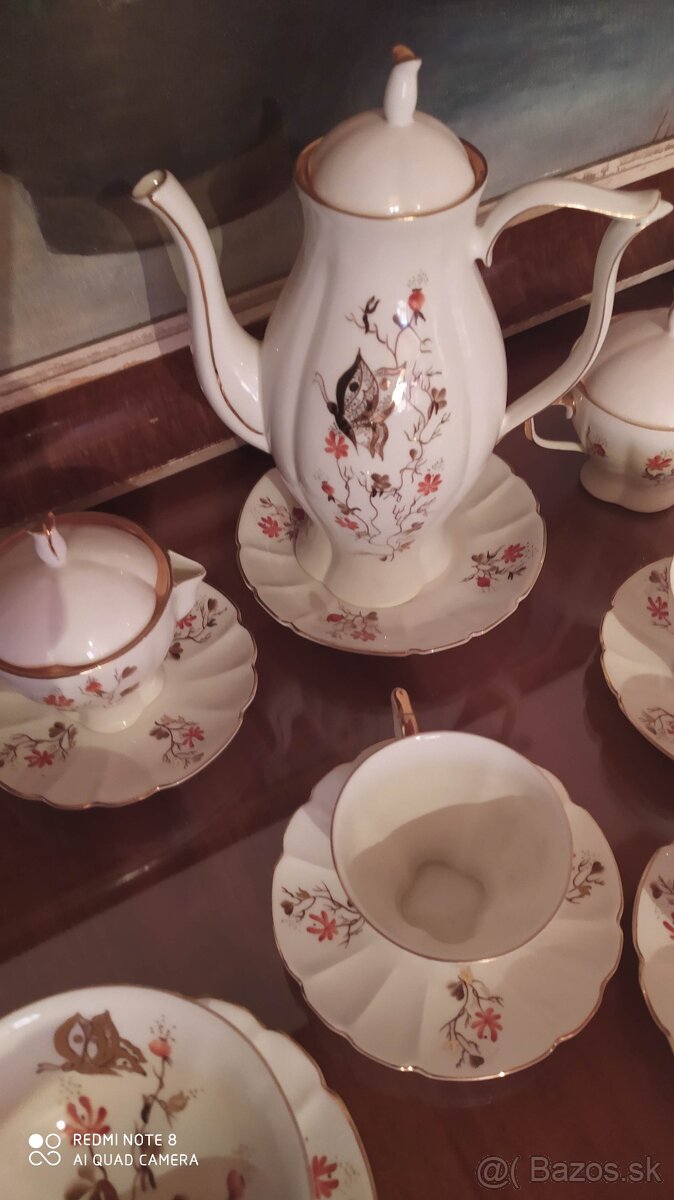 Porcelánová čajová súprava
