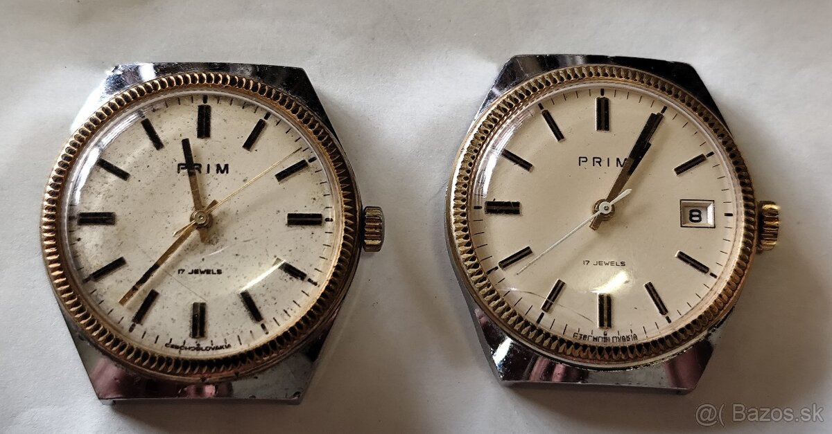 2 x hodinky Prím ala Rolex