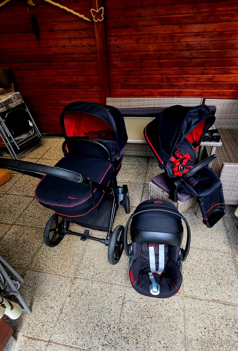 TROJKOMBINÁCIA FERRARI CYBEX PLATINUM PRIAM