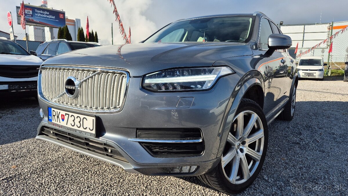 Volvo XC90 D5 235k Drive-E Inscription 7m AWD A/T PANORAMA