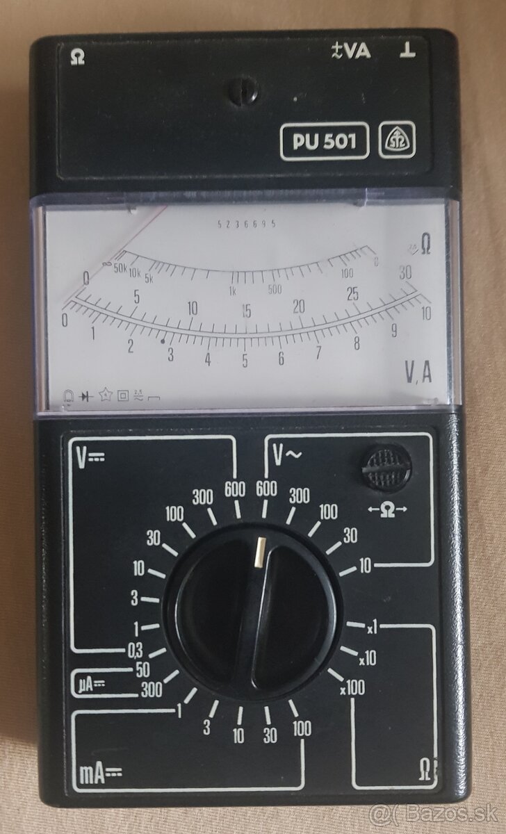 Multimeter Metra (TESLA) PU501