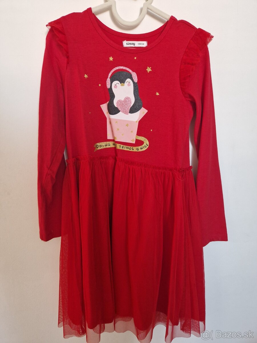 Dievcenske šaty 128