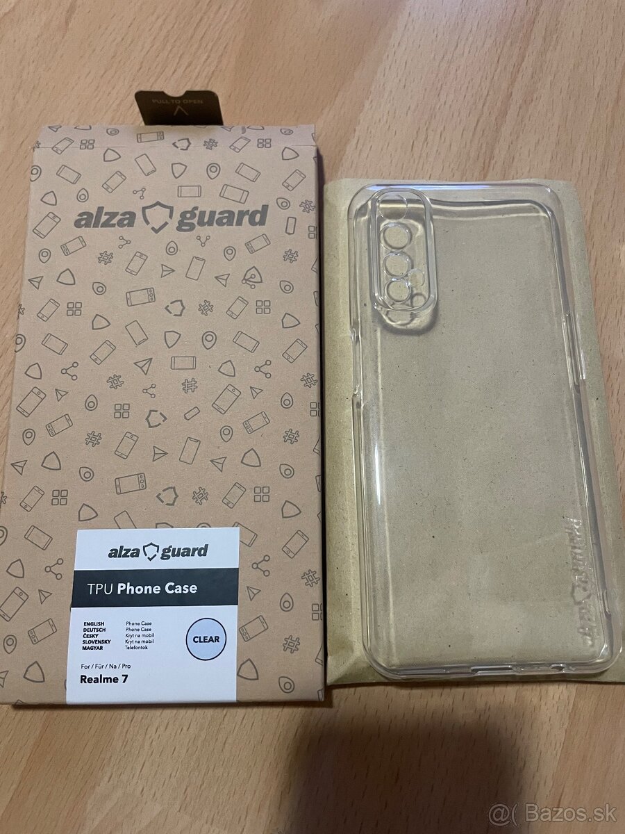 Priesvitný nový kryt na Realme 7