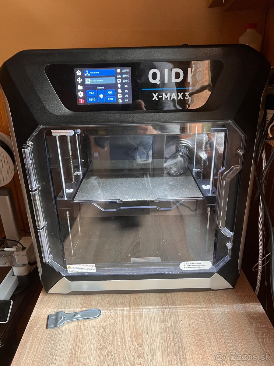 QIDI x-max3 aktualizovaný na FreeDI