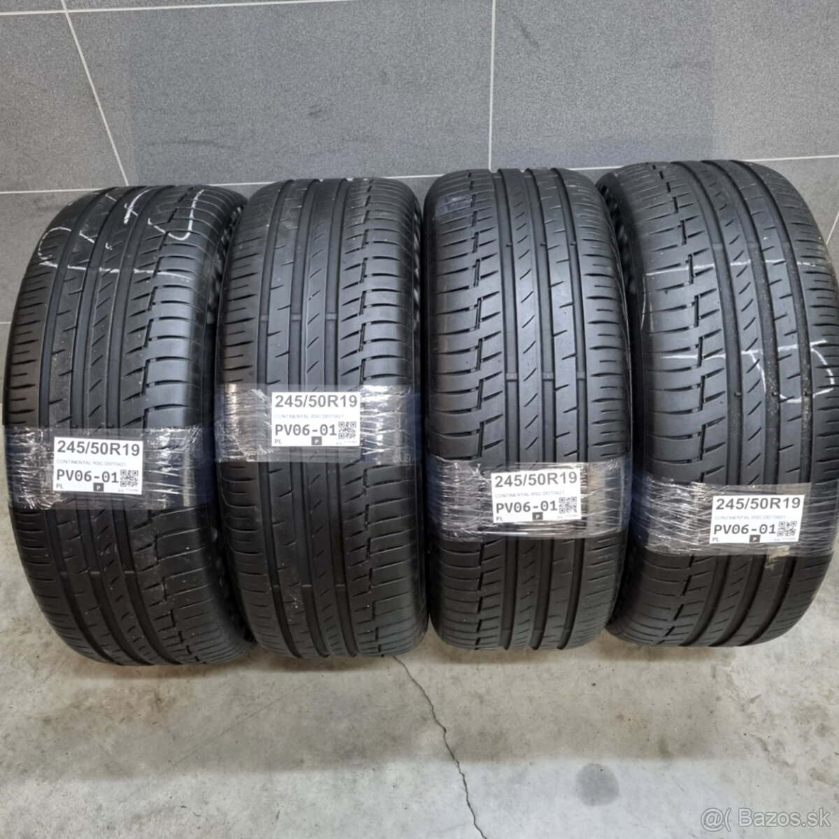 Letné pneumatiky 245/50 R19 CONTINENTAL RSC
