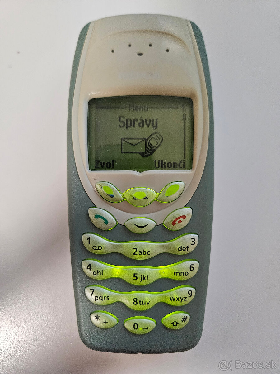 Retro telefón Nokia 3410