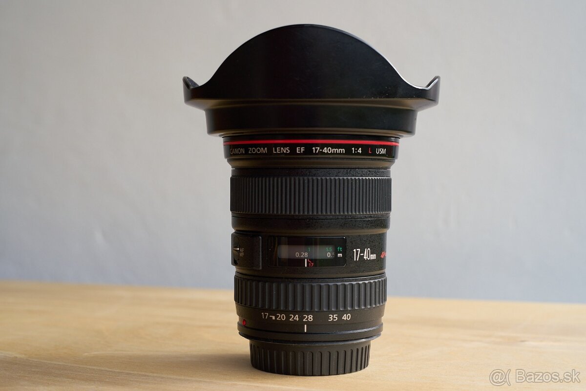 Objektív Canon EF 17-40 f4 L USM