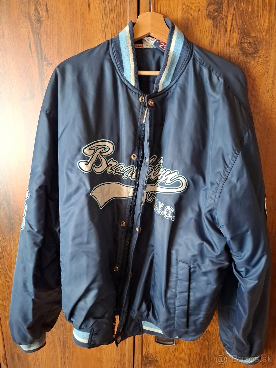 Retro Karl Kani bunda Brooklyn 23 – originál 90s vintage, mo