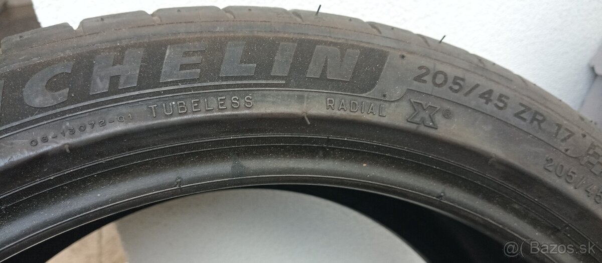 Letné pneumatiky Michelin Pilot Sport