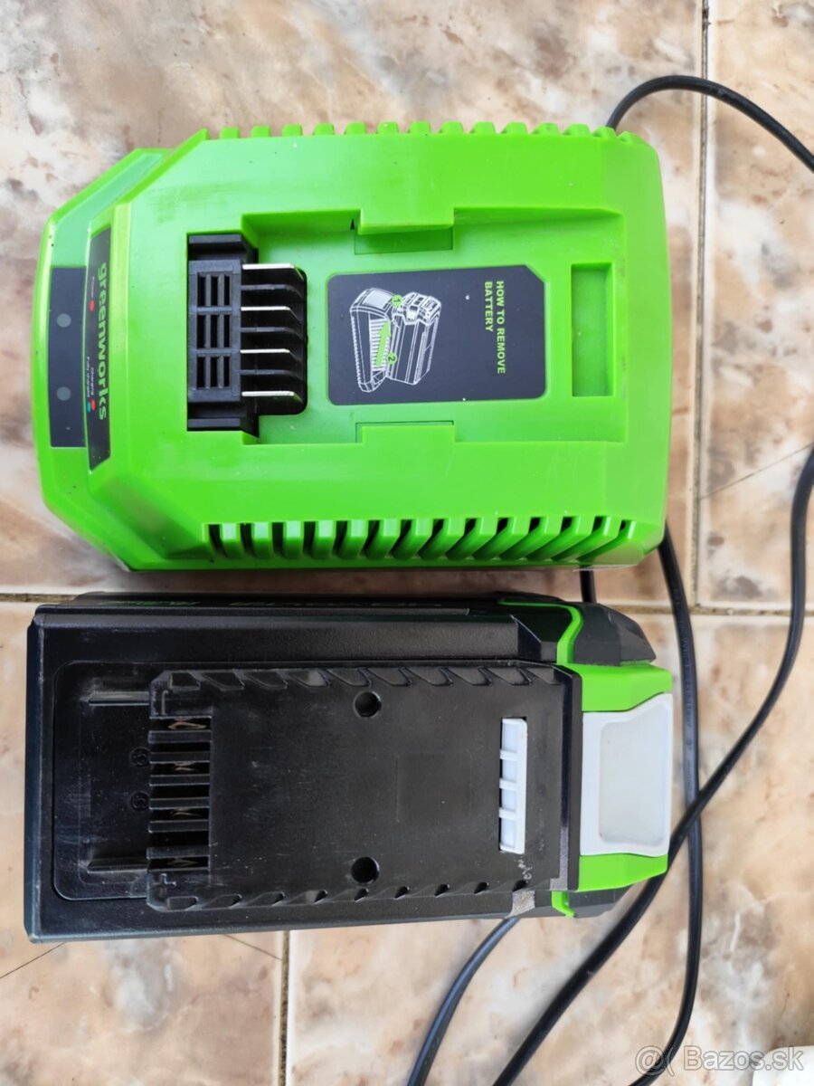 Aku batéria Greenworks 40V 4.0Ah + nabíjačka