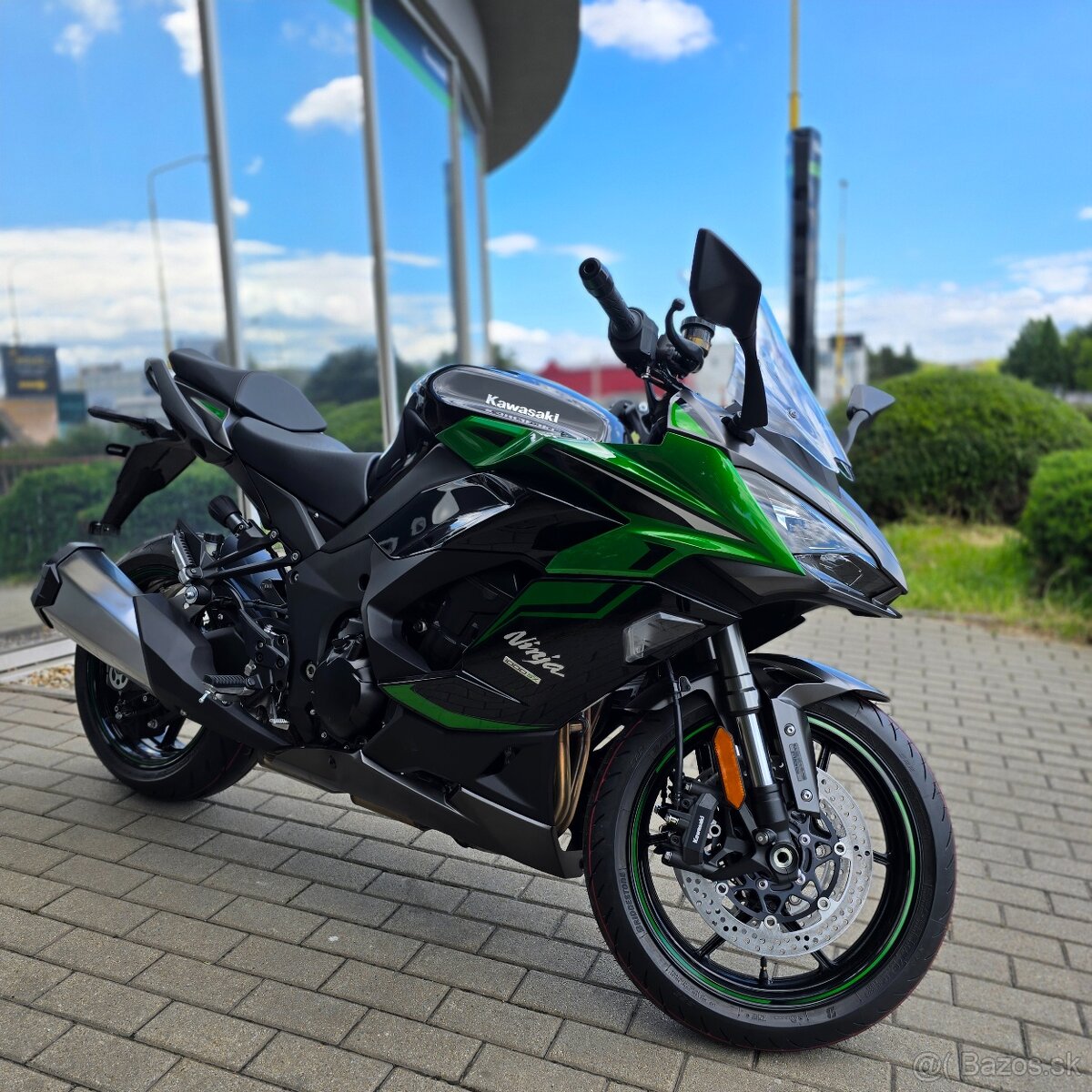 Kawasaki Ninja 1000 SX zelená