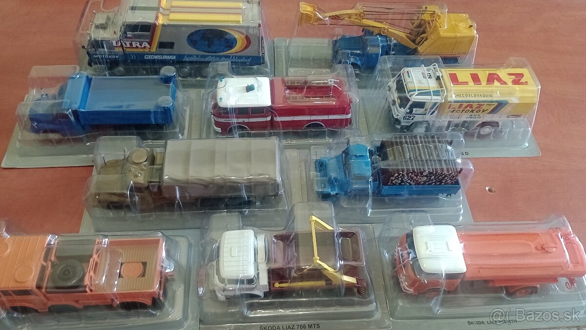 Kultovni nakladaky 1:43, deagostini