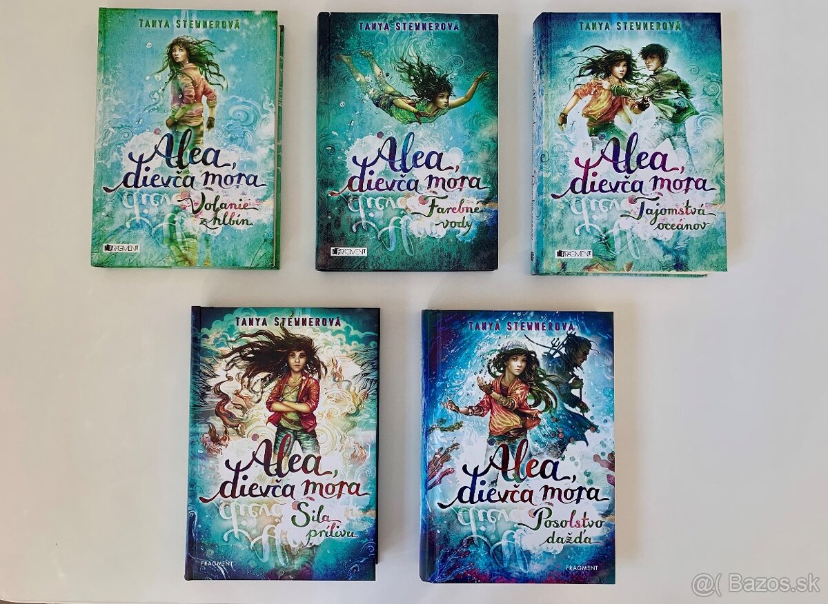 Knihy zo série Alea, dievča mora - Tanya Stewnerová