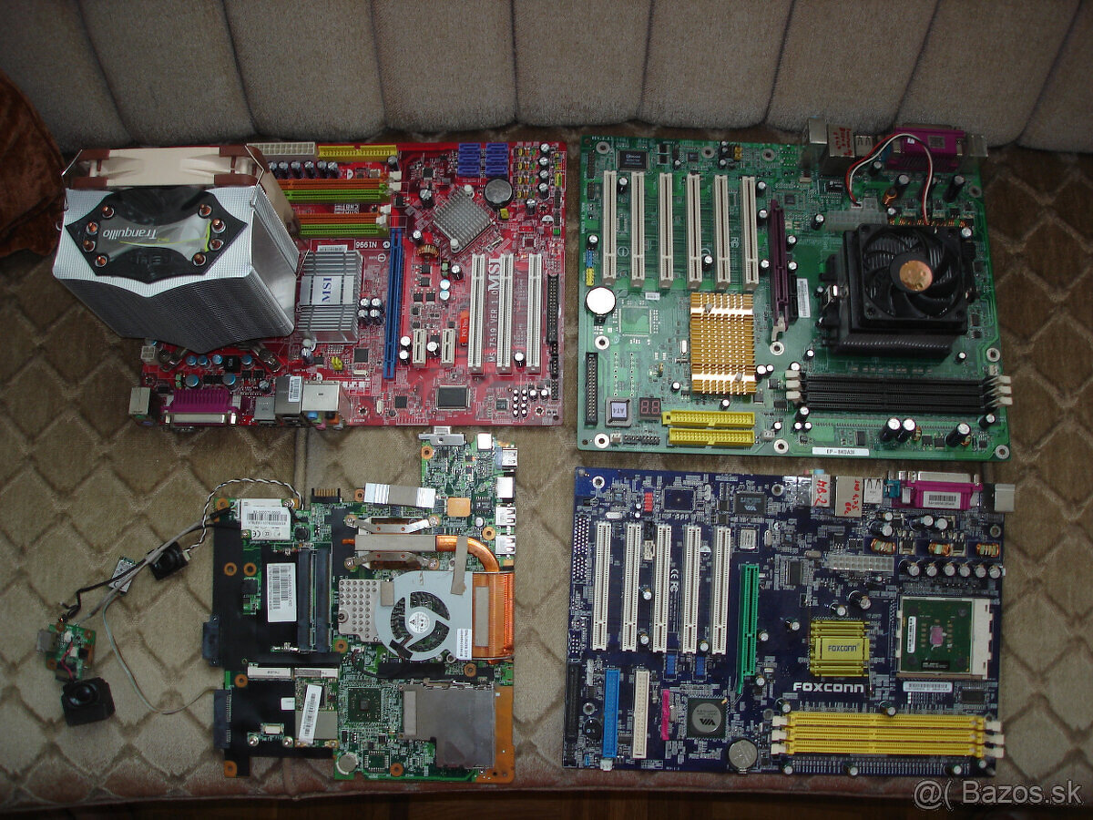 predám tieto PC komponenty na fotkách