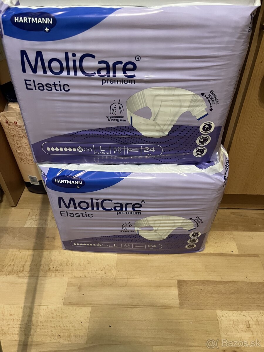 Plienky pre dospelých MoliCare L – nerozbalené balenia