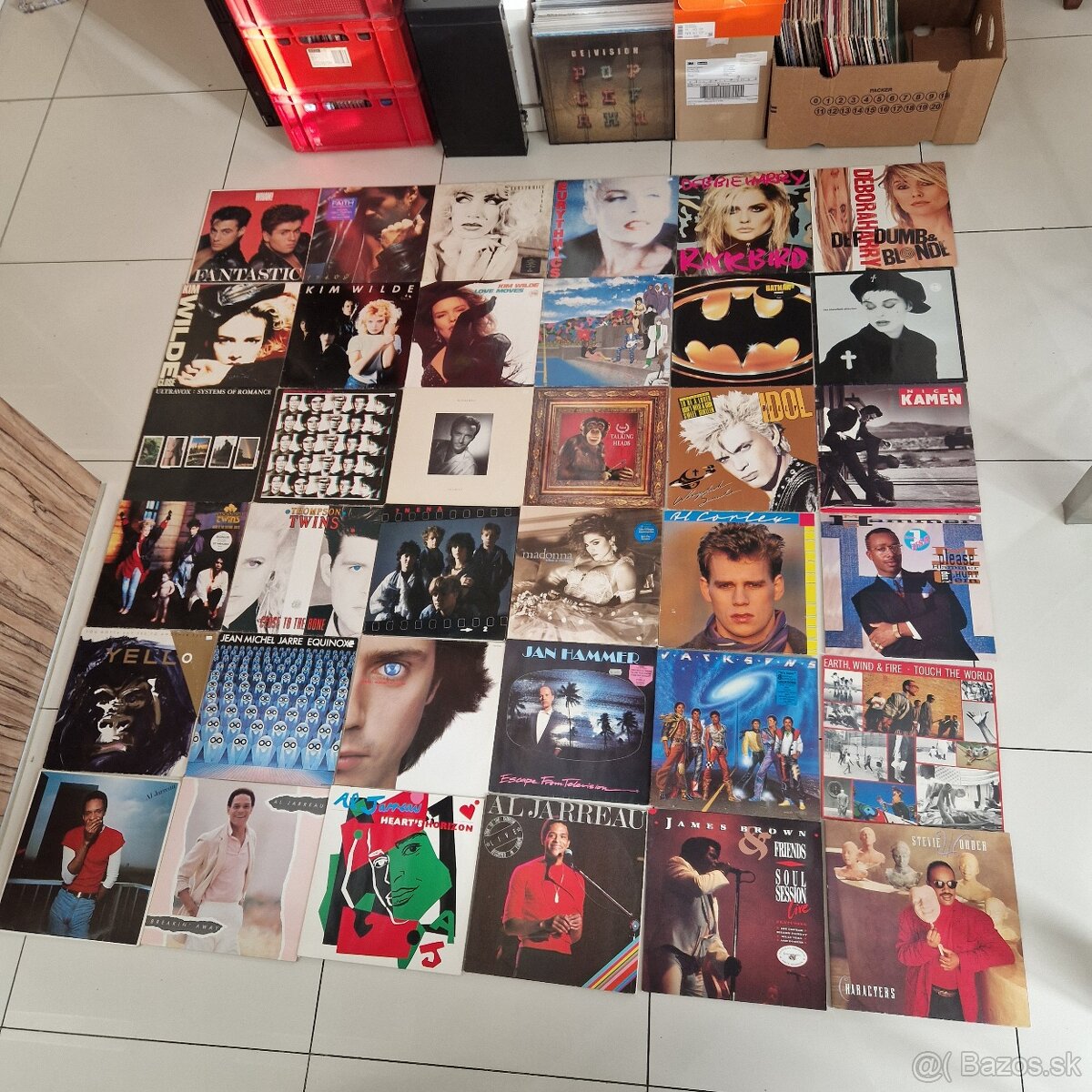 LP-čky...WHAM,GEORGE MICHAEL,EURYTHMICS,DEBBIE HARRY-BLONDIE