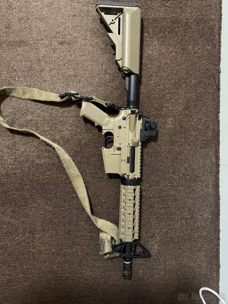 Airsoftová zbraň M4 CQB Sportline (CM.506) + príslušenstvo