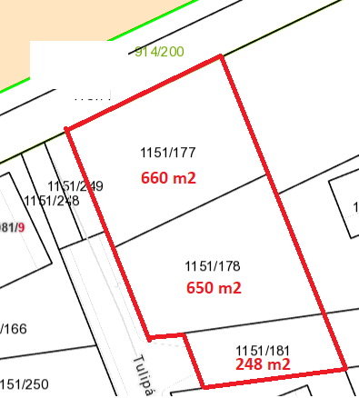 Predám stavebný pozemok v Galante